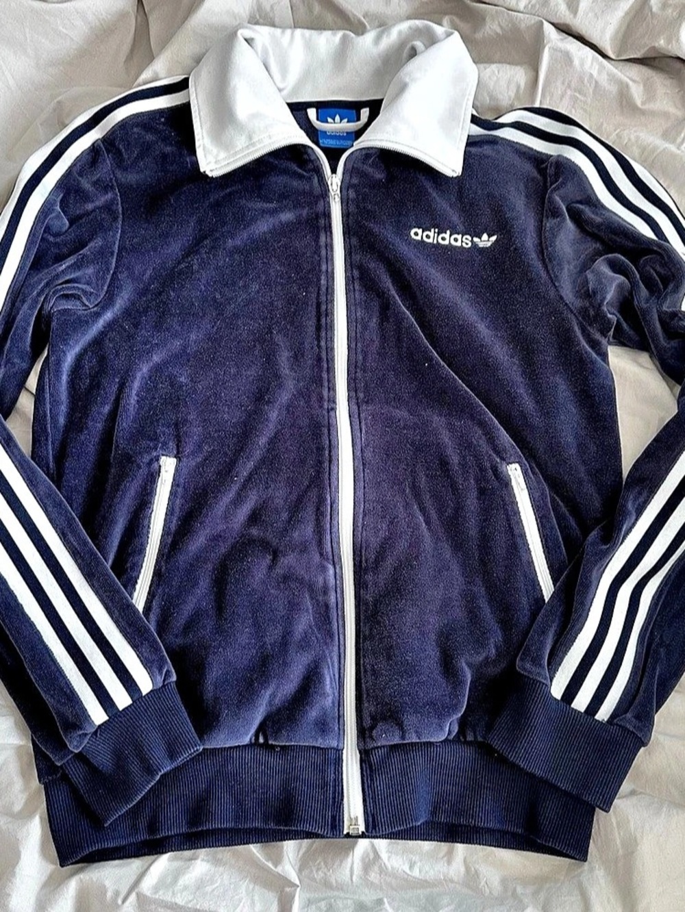 Adidas Originals Jacket Osaka Velour Beckenbauer Track Top.